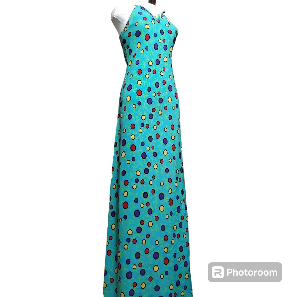 EMINANCE Polka Dots Maxi Dress missing Size